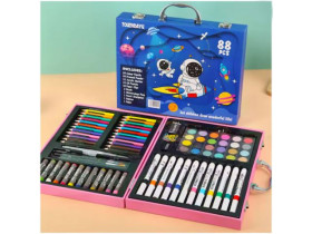 Н-р художній 88 предметів,в чемодані 858128