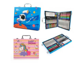 Н-Р художній 53 предмети, в чемодан,і 858129