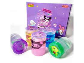 Слайм перламутровий з іграшкою, (12шт/уп) 5*7см, Куромі, 26-13,860202