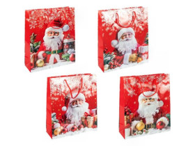 Сумка подарункова новорічна, 32×44×11 см, арт. 2565-3 (12 шт.)