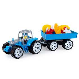 Трактор 007/12  BAMS+Ферма 58*19*21см (8шт)