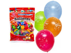 Кульки повітряні День Народження 100шт 11-91 (1уп/30)