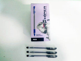 Ручка масл.HO-515 Hiper Ace 0,7мм чорна (50шт)