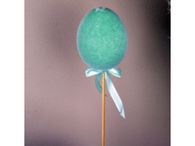 Топпер "Яйце", зелений флок, 5278-4