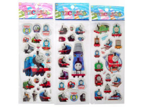 Наклейка прозора МІКС (20шт) 7*21см