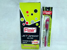 Ручка "Flair JET-SPEED" гель син. (10/100/2400)