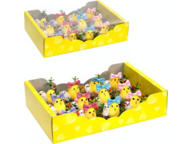 Набір декоративний "Курочка і курча в гнізді", TZ-12/12 (12 шт.)