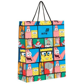 Пакет паперовий подарунковий Kite, 26х32 см Sponge Bob SB26-266