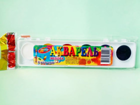 Акварель мед."З" 6кол.(72шт)