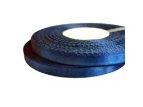 Стрічка атласна 0,6см сапфірова 33м