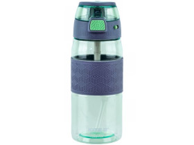 Пляшечка для води Kite 600 мл, зелено-сіра K24-1201-2