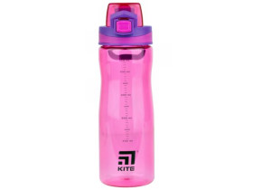 Пляшечка для води Kite 650 мл, рожева K21-395-05