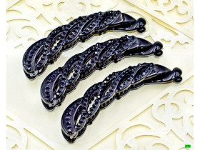 Заколка "Банан" для волосся, арт. 01-24 (12 шт.)