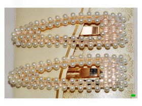 Хлопавка, трикутна з бусинками, арт. 01-66 (12 шт.)