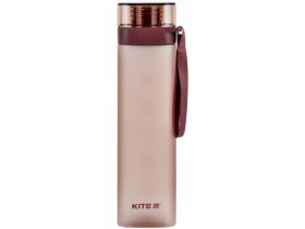 Пляшечка для води Kite квадратна, 700 мл, бордова K24-1210-3