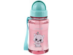 Пляшечка для води Kite, 350 мл, Kitty K25-399-2, рожева