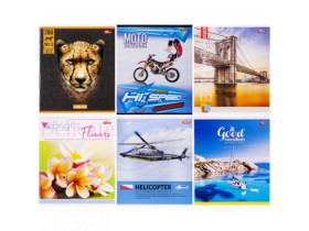 Зошит Мрії тв,кольоровий 48арк Клітка (16шт/192\\200)