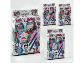 Косметика MY 30088 D-208 (144/2) 4 відтінки тіней 2 олівці блиск аплікатор в коробці