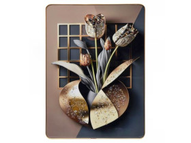 Картина інтер'єрна з камінням 30х40см D108210