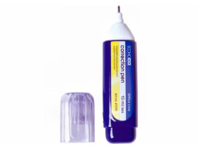 Коректор-ручка 41310 Economix метал кінчик 10 мл (12шт)