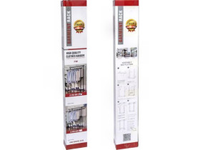 Стійка подвійна для одягу 78*150*42см 261-18