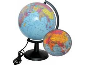 Глобус 22см з підсвіткою