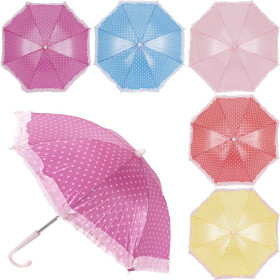 Парасолька тростина дитяча горошок 42см С-2030