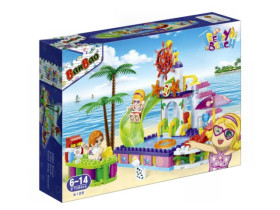 Конструкторт 6128 "Модний пляж" (205 елм.) Аквапарк / Banbao