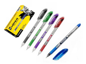 Ручка масляна HO-195 Hiper Triumph 0,7мм зелена (10шт)