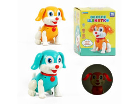 Щенок ТК 10332 RU (72) УКР, подсветка, песня, подвижные ушки, прыгает вперед