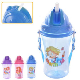 Поїлка дитяча, з трубочкою, арт. 12342, 450 мл