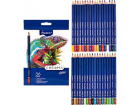 Олівець 8010/36 кольорів Chroma MARCO
