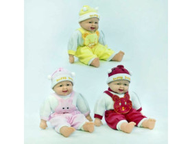 Пупс-сміхотун X 2408-1 (30шт) в пакеті