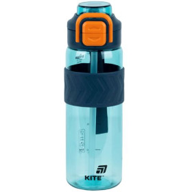 Пляшечка для води Kite, 800 мл, K25-1234-3 блакитно-помаранчева