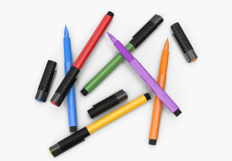 Зображення на фото Фломастер Перманентні