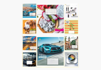 Зображення на фото зошити на 36 листів