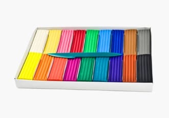 Зображена на фото Пластилін Пластилін звичайний