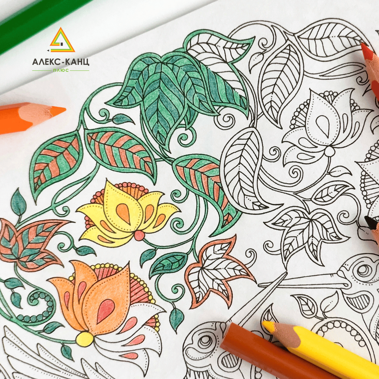 Розмальовка мандала